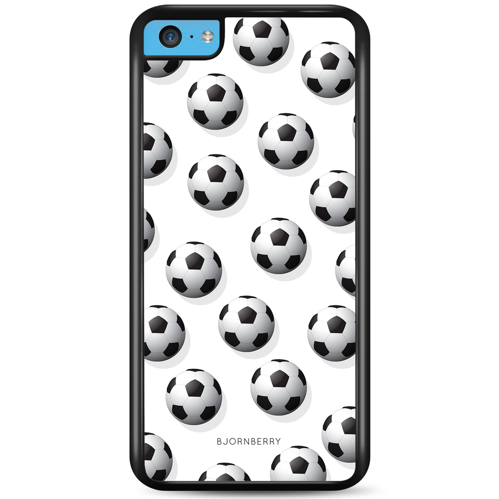 iPhone 5C Case - Footballs Pattern