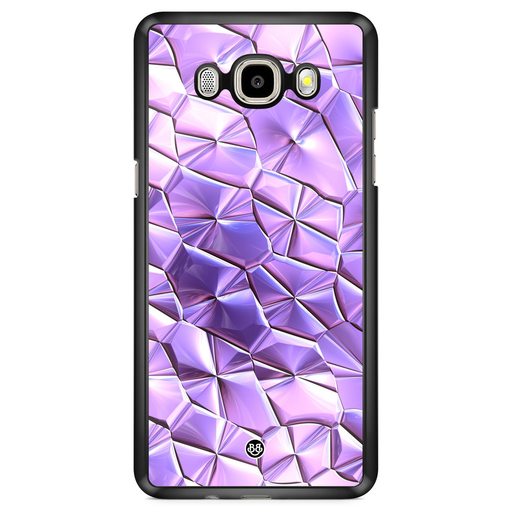 Samsung Galaxy J7 (2016) Case - Purple Crystal