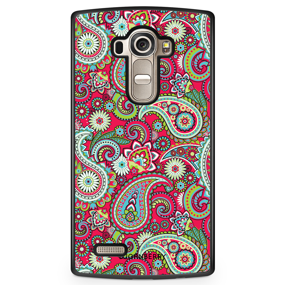 LG G4 Case - Red Paisley