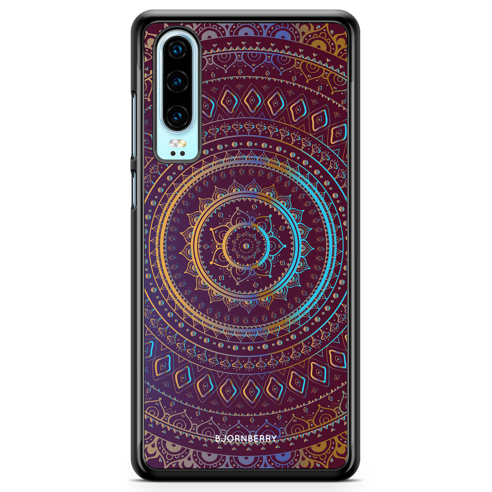 Huawei P30 Case - Purple Mandala