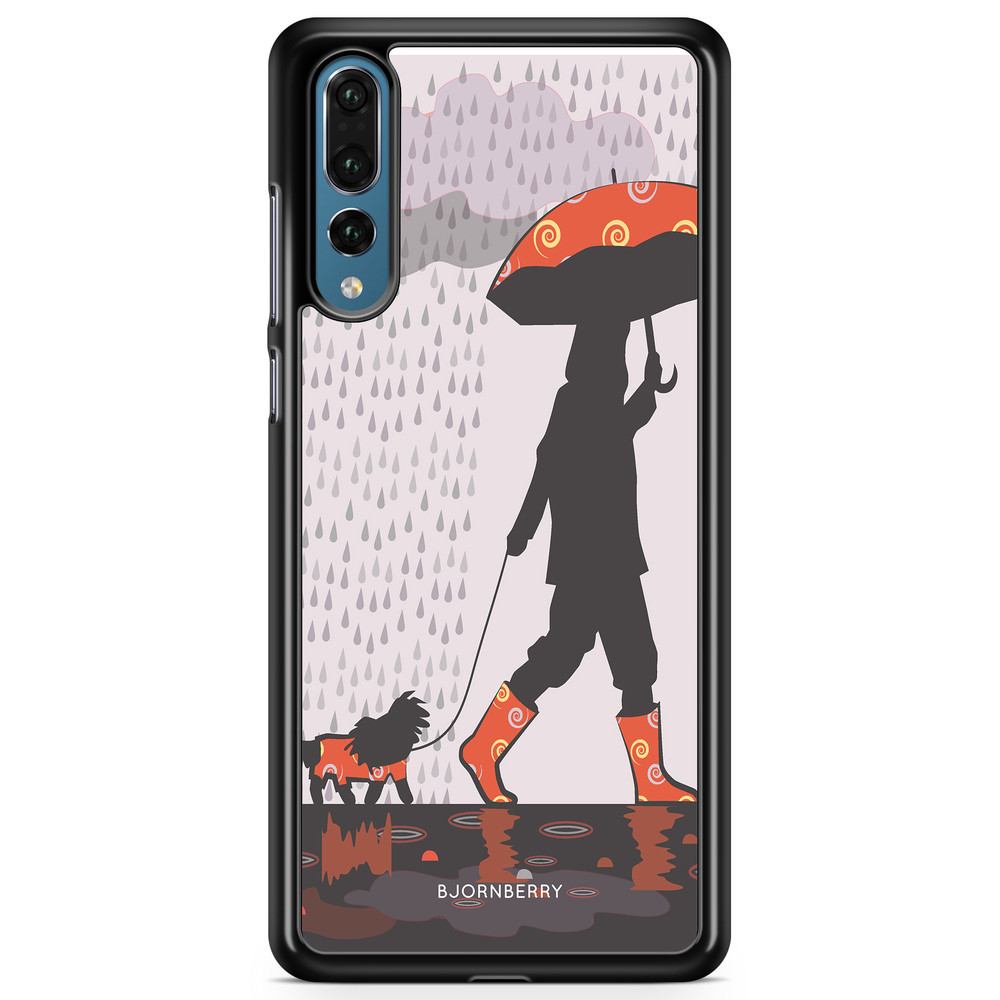 Huawei P20 Pro Case - Walking In The Rain