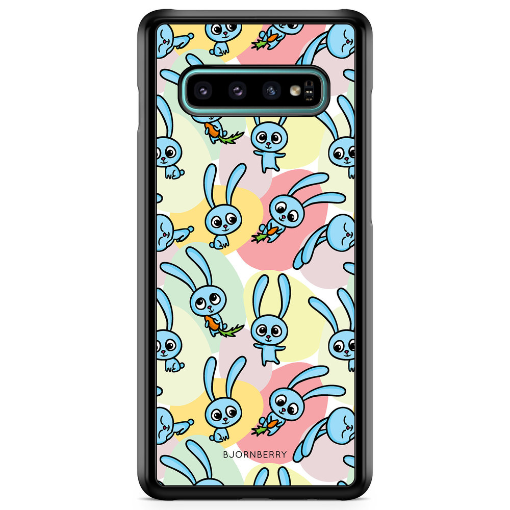 Samsung Galaxy S10 Plus Case - Blue Rabbits