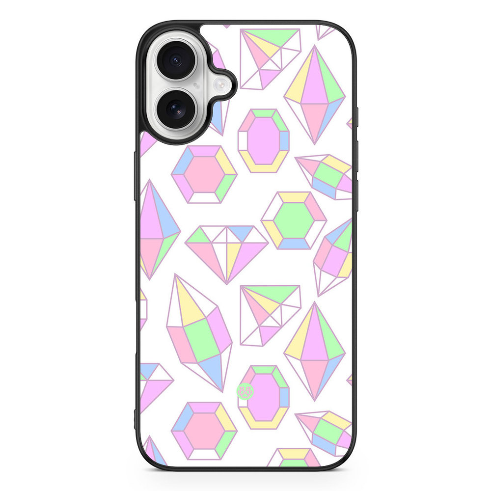 iPhone 16 Plus Skal - Diamanter