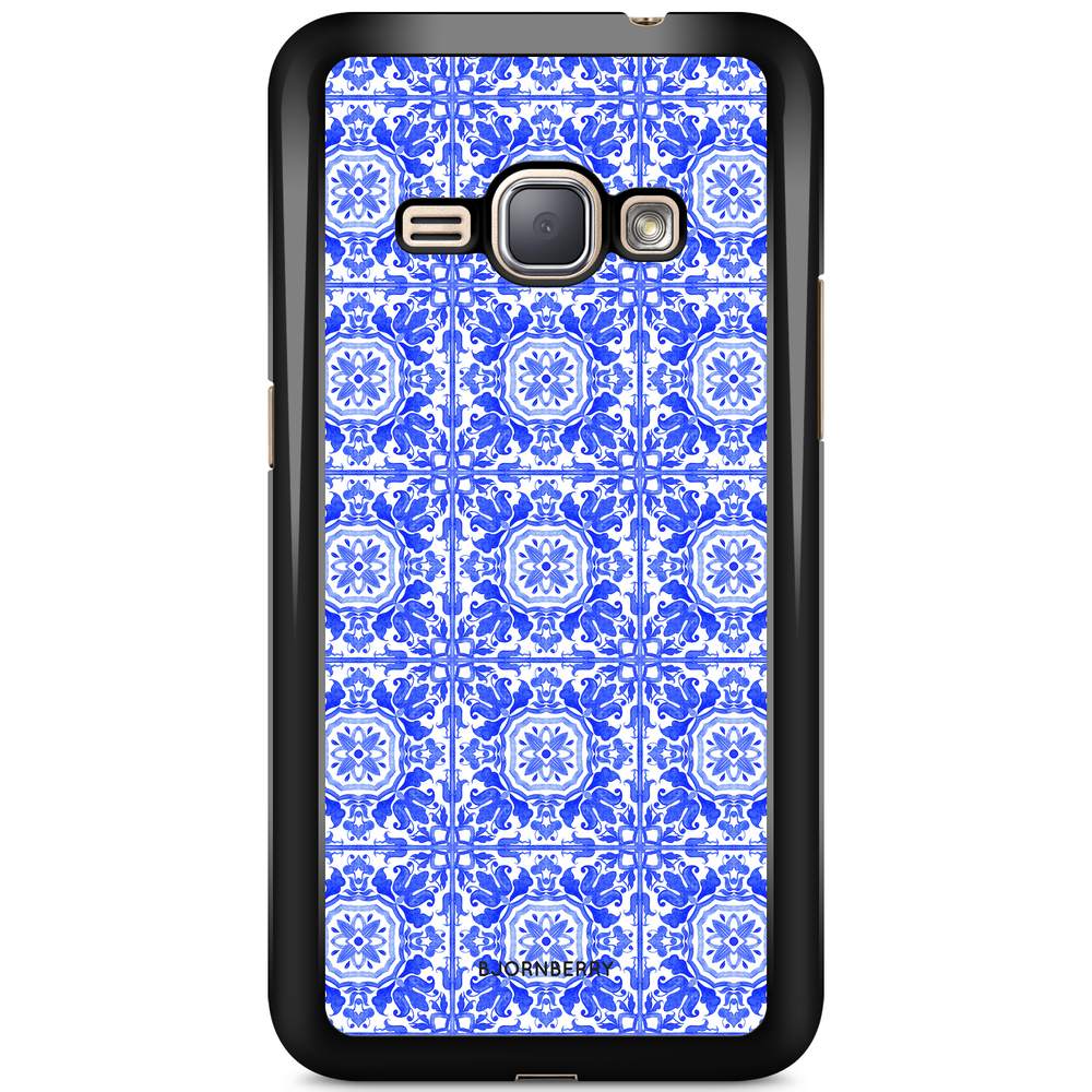 Samsung Galaxy J1 (2016) Skal - Blått Kakel