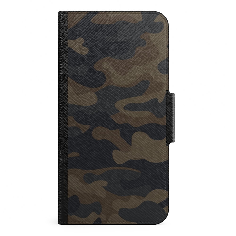 Naive Samsung Galaxy S21 Plus Wallet Case- Camouflage