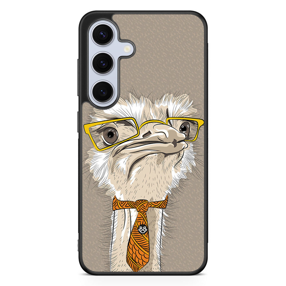 Samsung Galaxy S24 FE Case - Hipster Ostrich