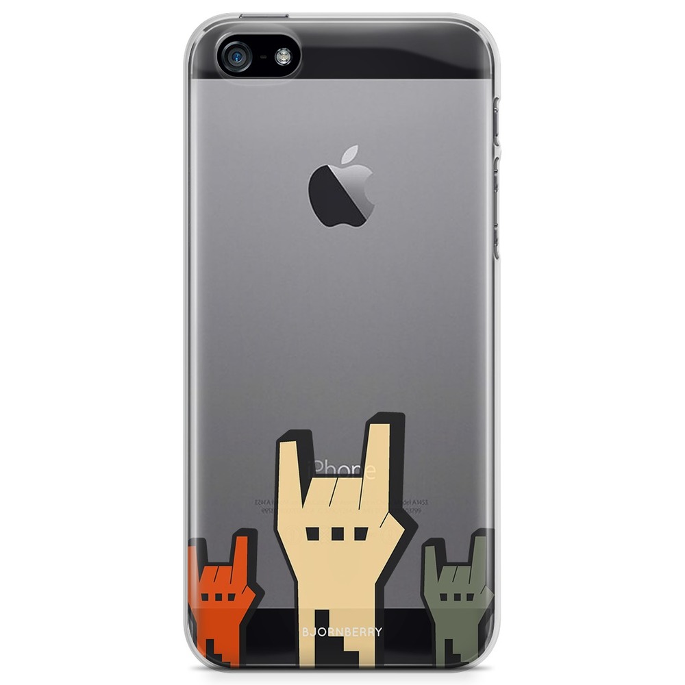iPhone 5/5S/SE (2016) TPU Case - Rock Hands
