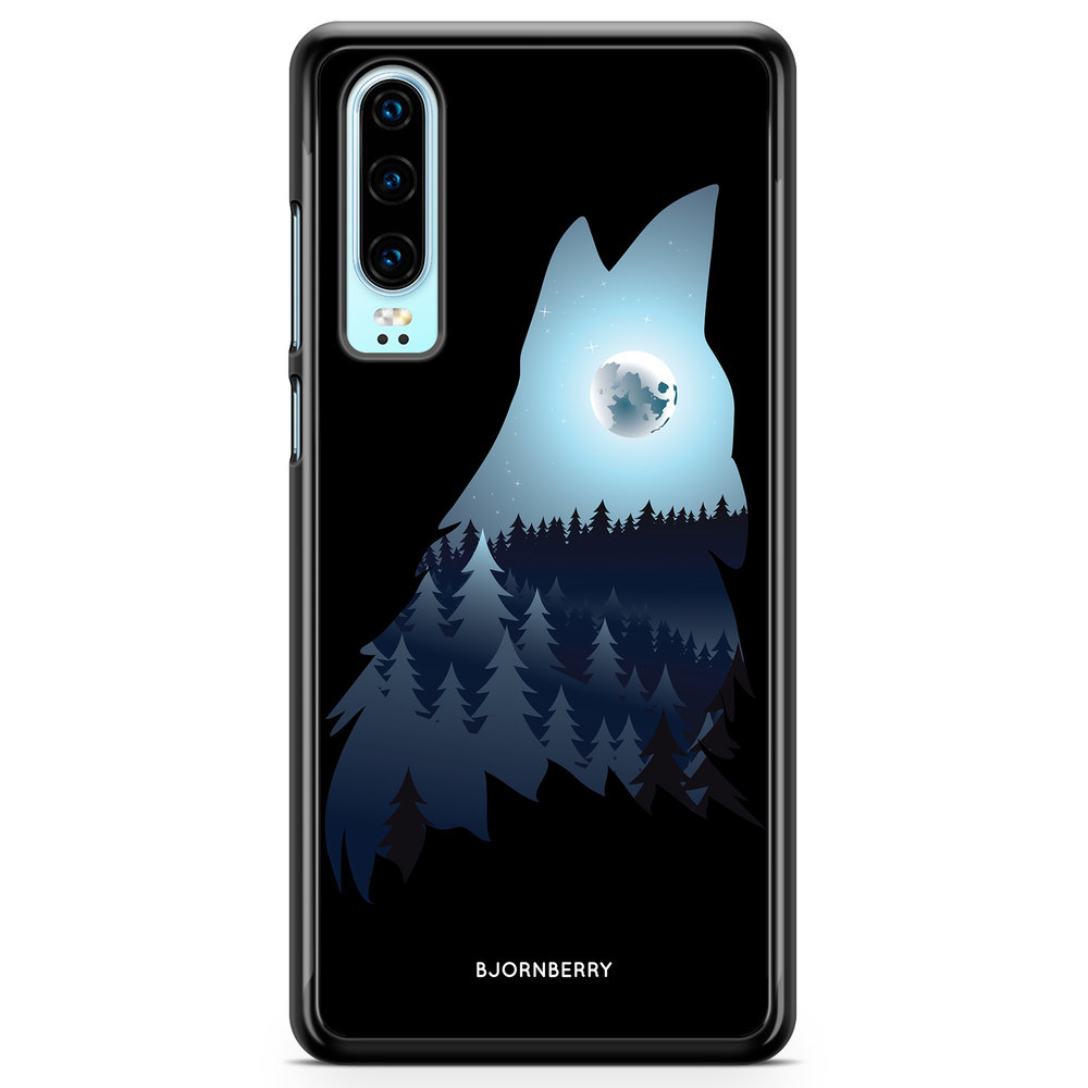 Huawei P30 Case - Forest Wolf
