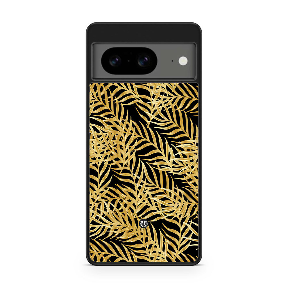 Google Pixel 8 Case - Gold Palm