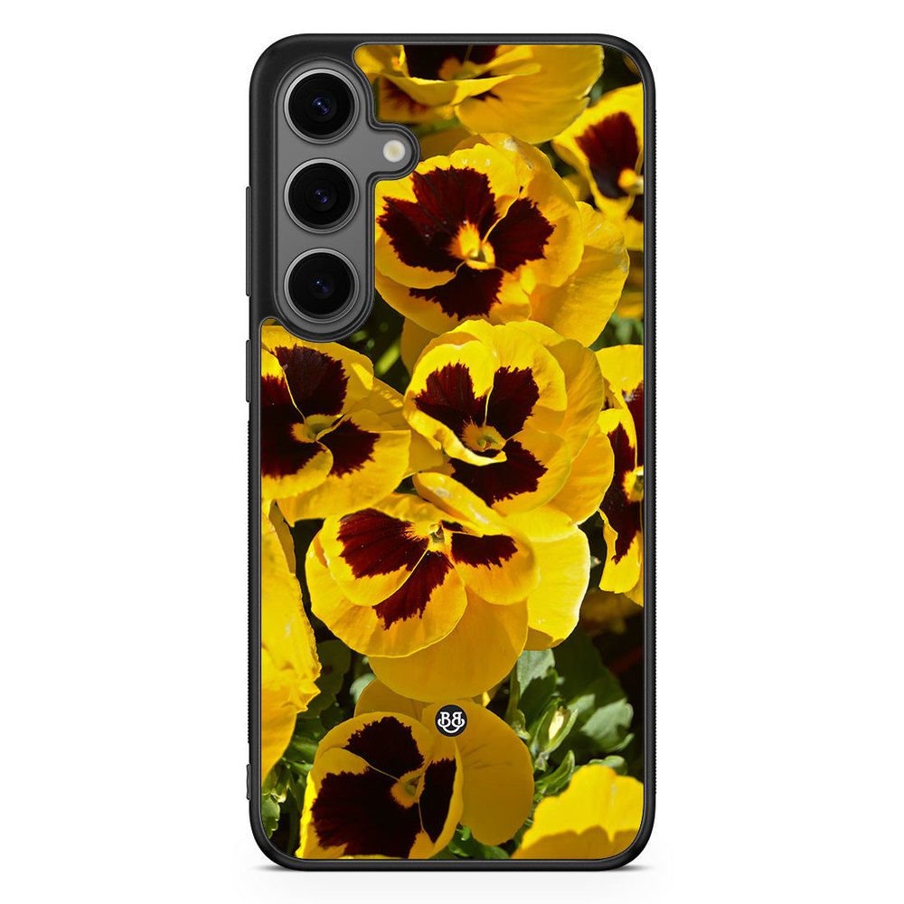 Samsung Galaxy S24 Plus Case - Yellow Spring Flower