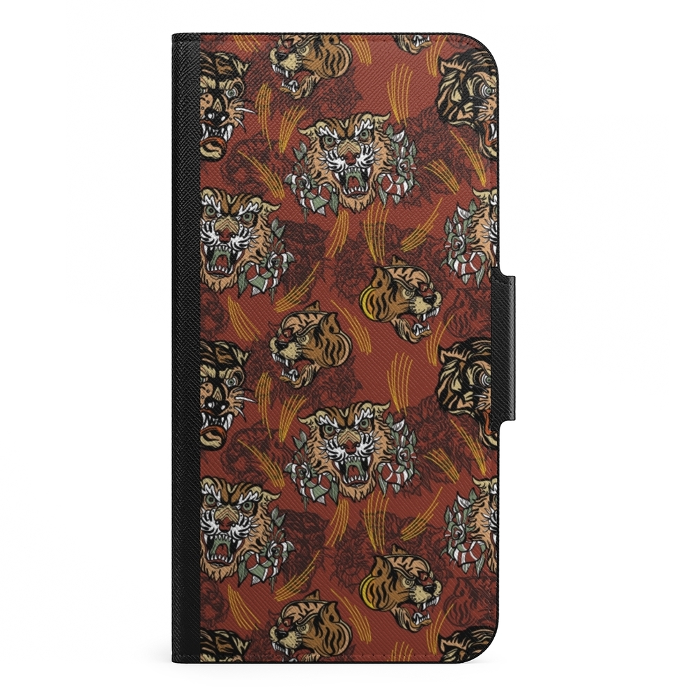 Naive Samsung Galaxy S21 Plus Wallet Case- Tigers