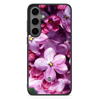 Samsung Galaxy S24 Plus Case - Purple Spring Flower