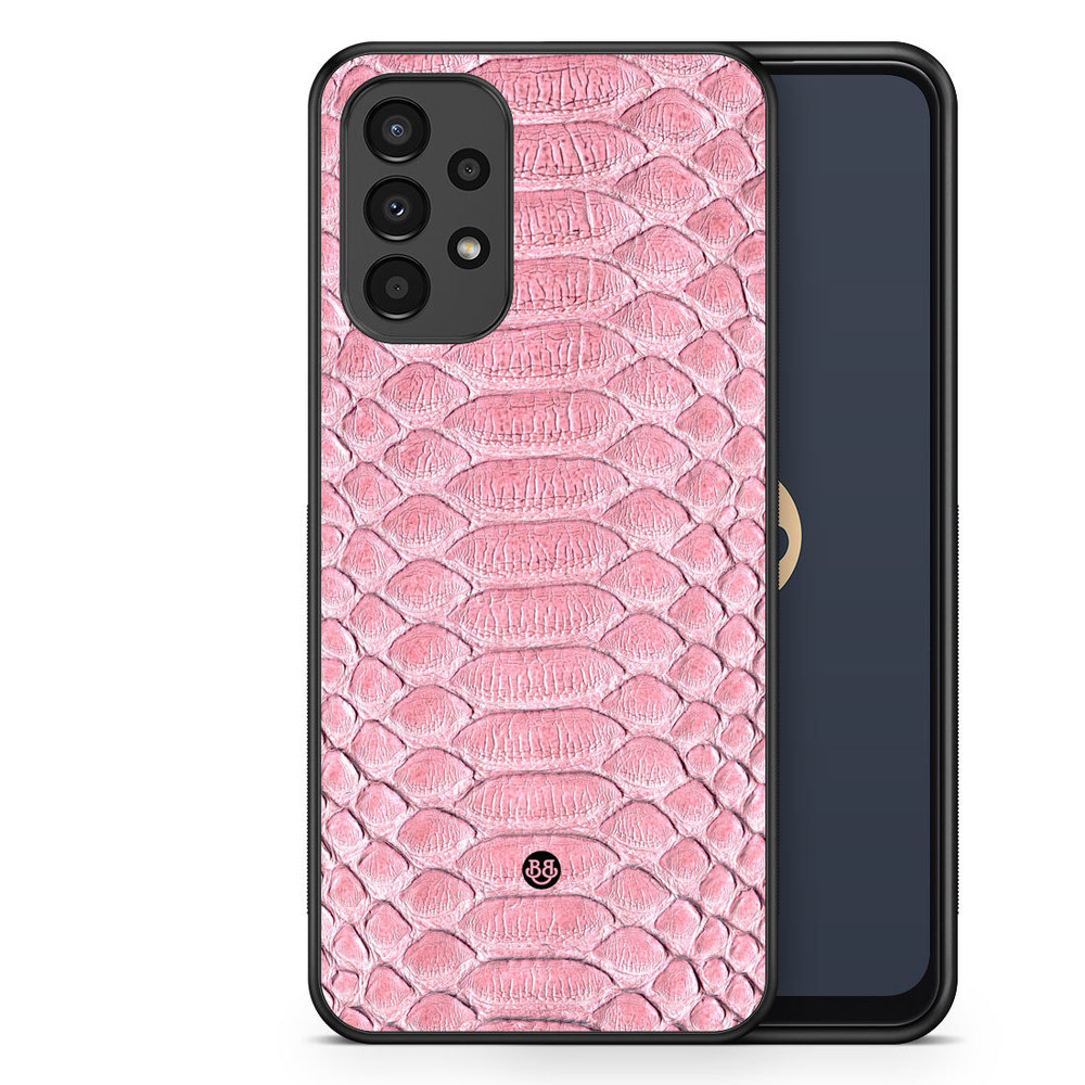 Samsung Galaxy A13 Case - Salmon Snake