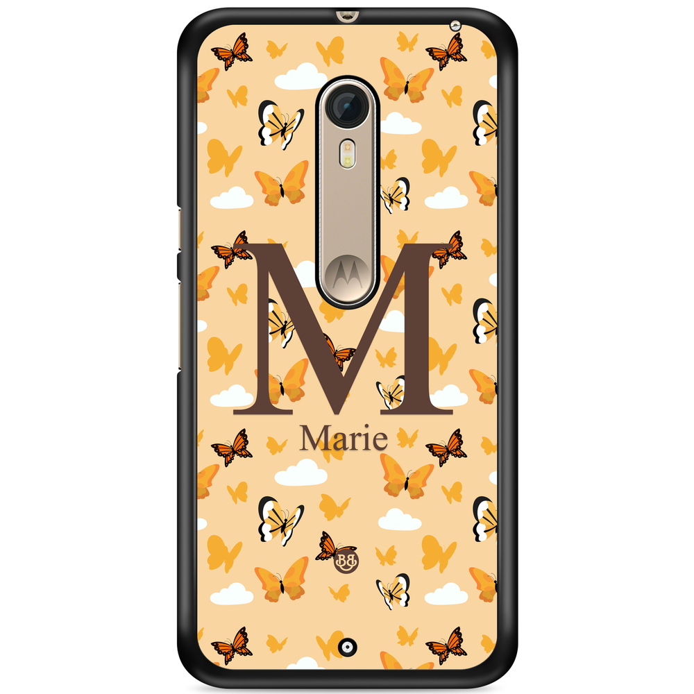 Moto X Style Case Custom - AWAKEN - Orange Butterfly