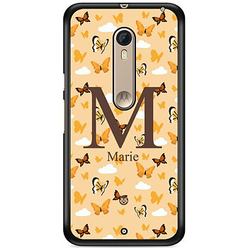 Moto X Style Case Custom - AWAKEN - Orange Butterfly
