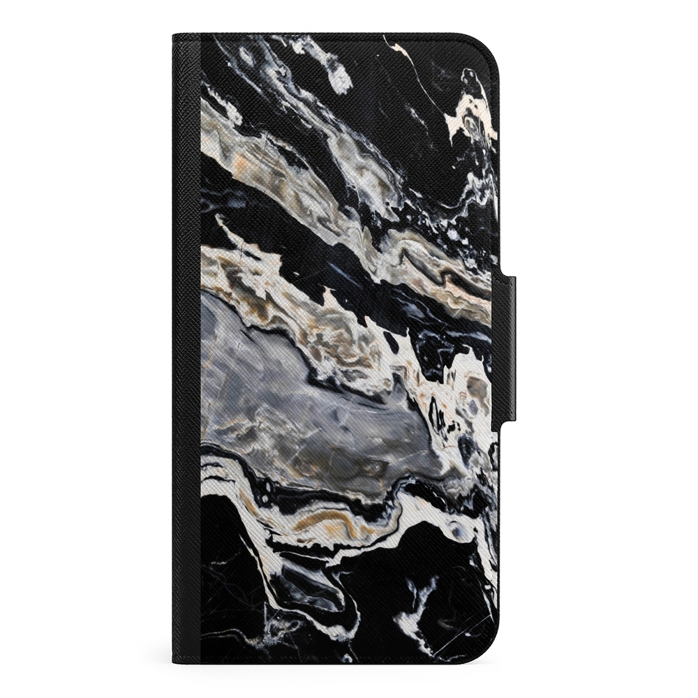 Naive Samsung Galaxy S21 Plus Wallet Case- Marble Storm