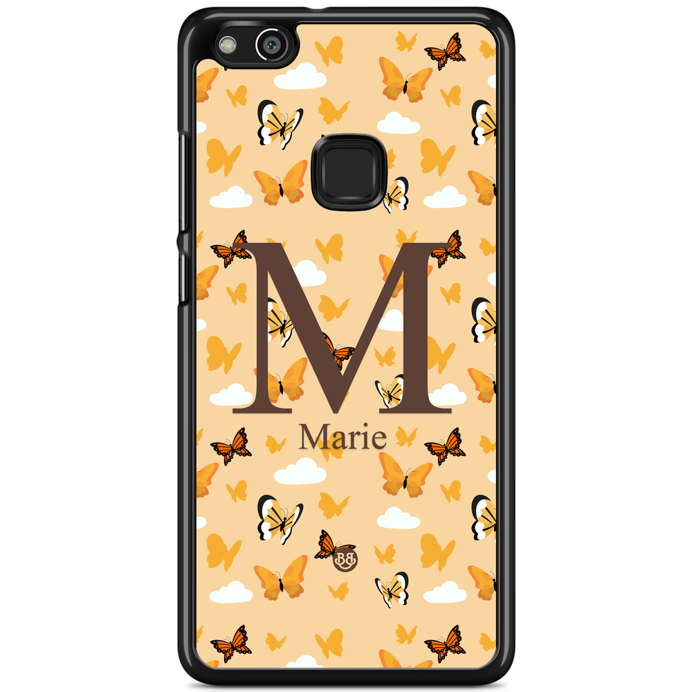 Huawei P10 Lite Case Custom - AWAKEN - Orange Butterfly