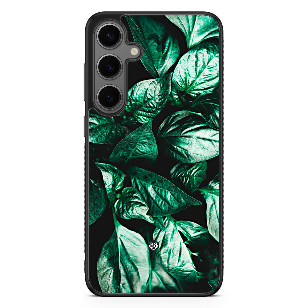 Samsung Galaxy S24 Plus Case - Green Leaves