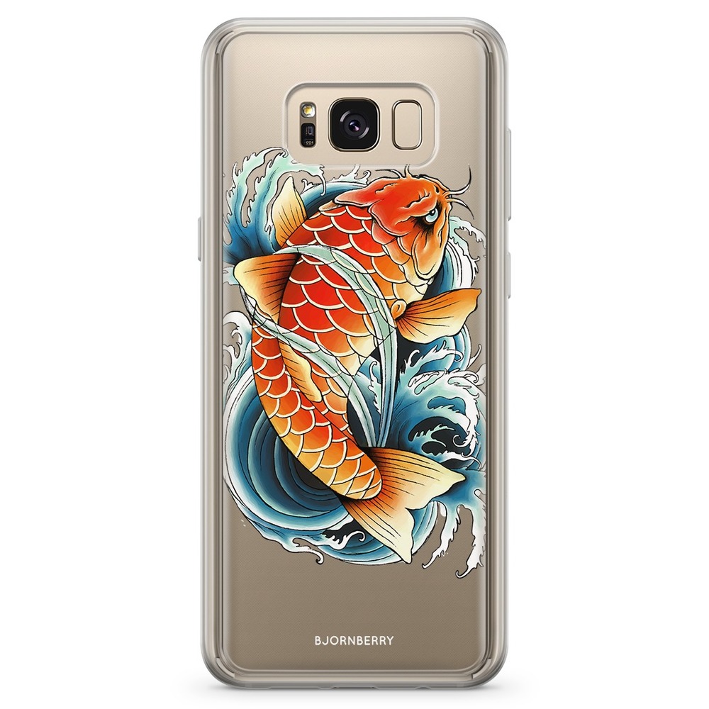 Samsung Galaxy S8 Fashion Case - Koi Fish