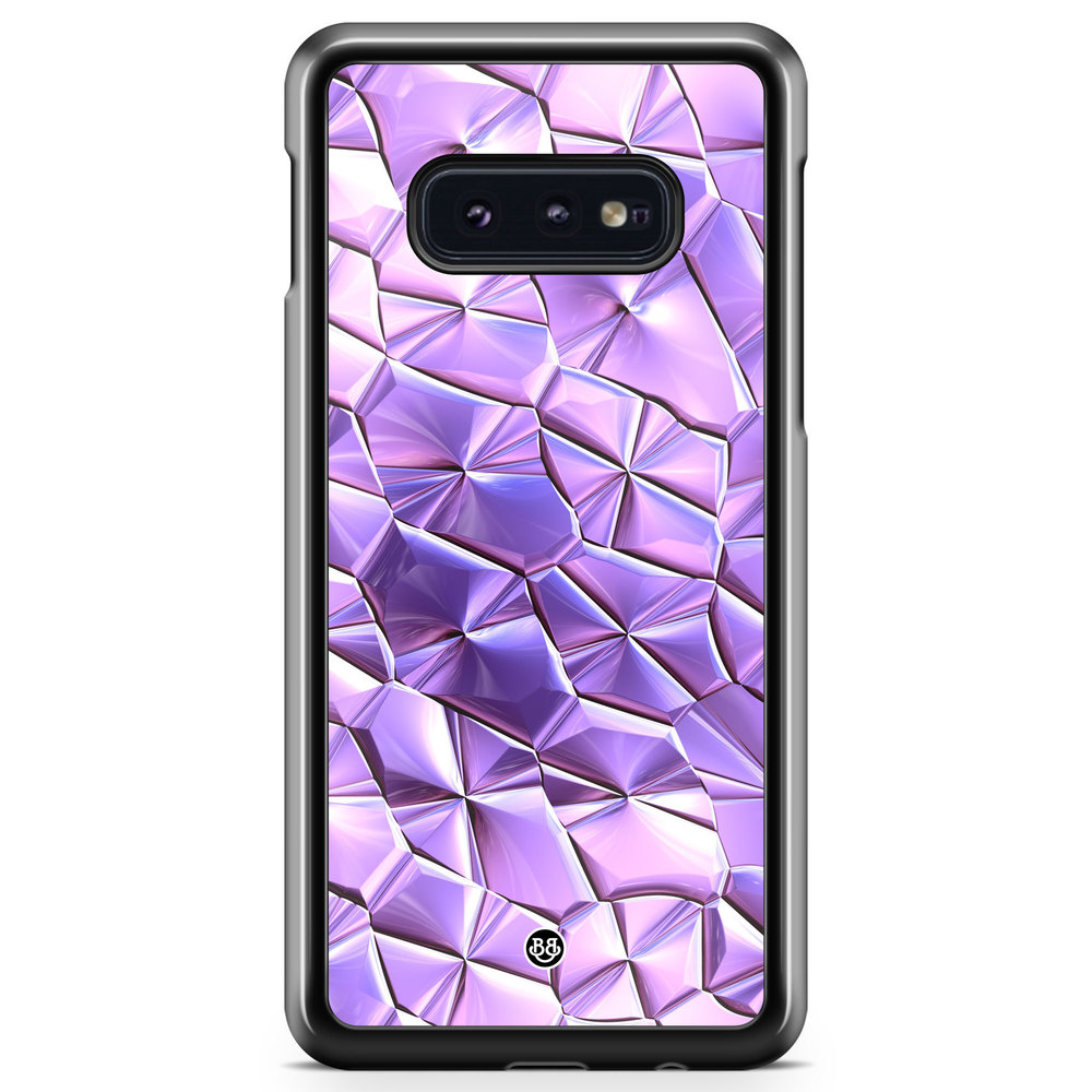 Samsung Galaxy S10e Case - Purple Crystal