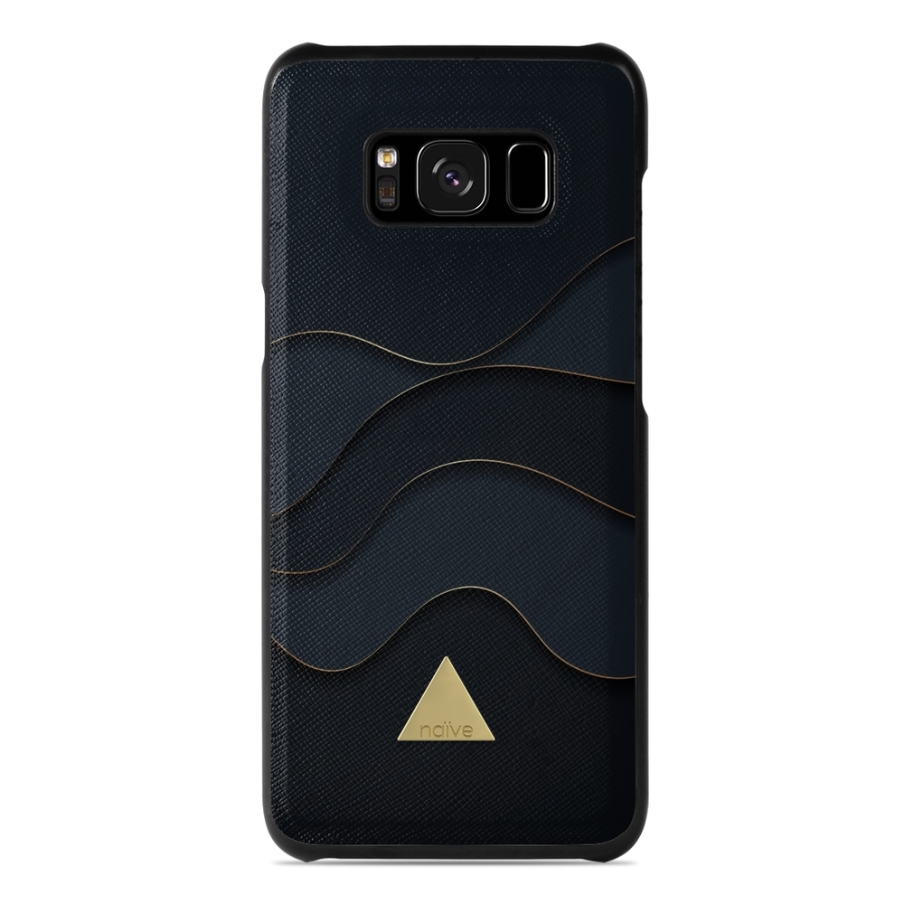 Naive Samsung Galaxy S8 Case - Golden Waves