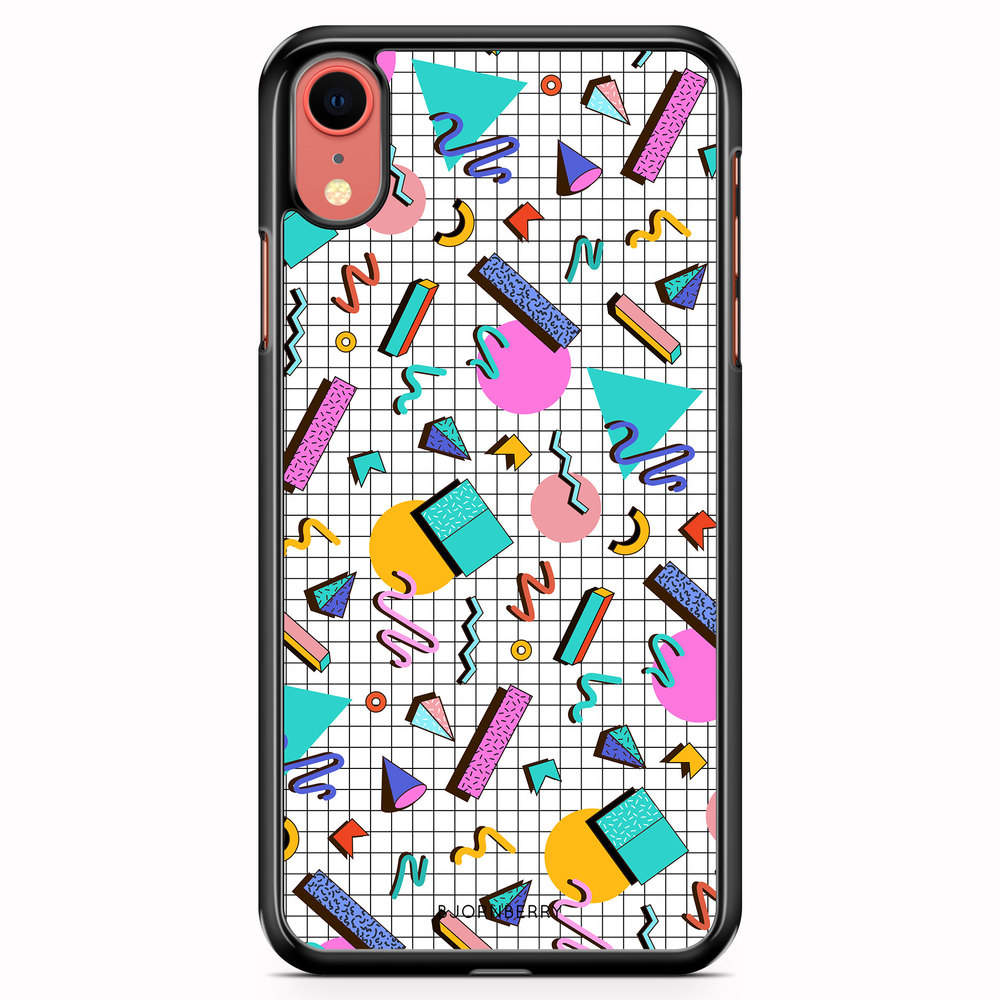 iPhone XR Case - 80s Pattern
