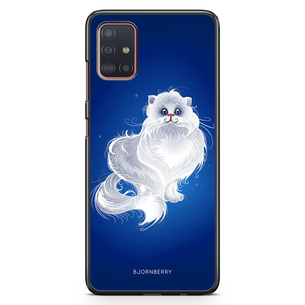 Samsung Galaxy A51 Case - White Cat