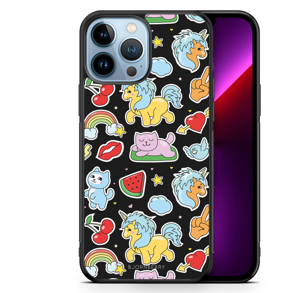 iPhone 13 Pro Max Case - Cute Stickers