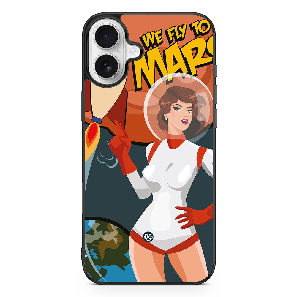 iPhone 16 Plus Case - We Fly To Mars