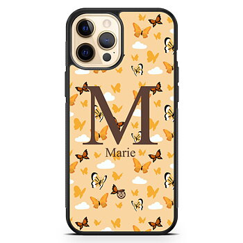 iPhone 12 Pro Max Custom Case - AWAKEN - Orange Butterfly