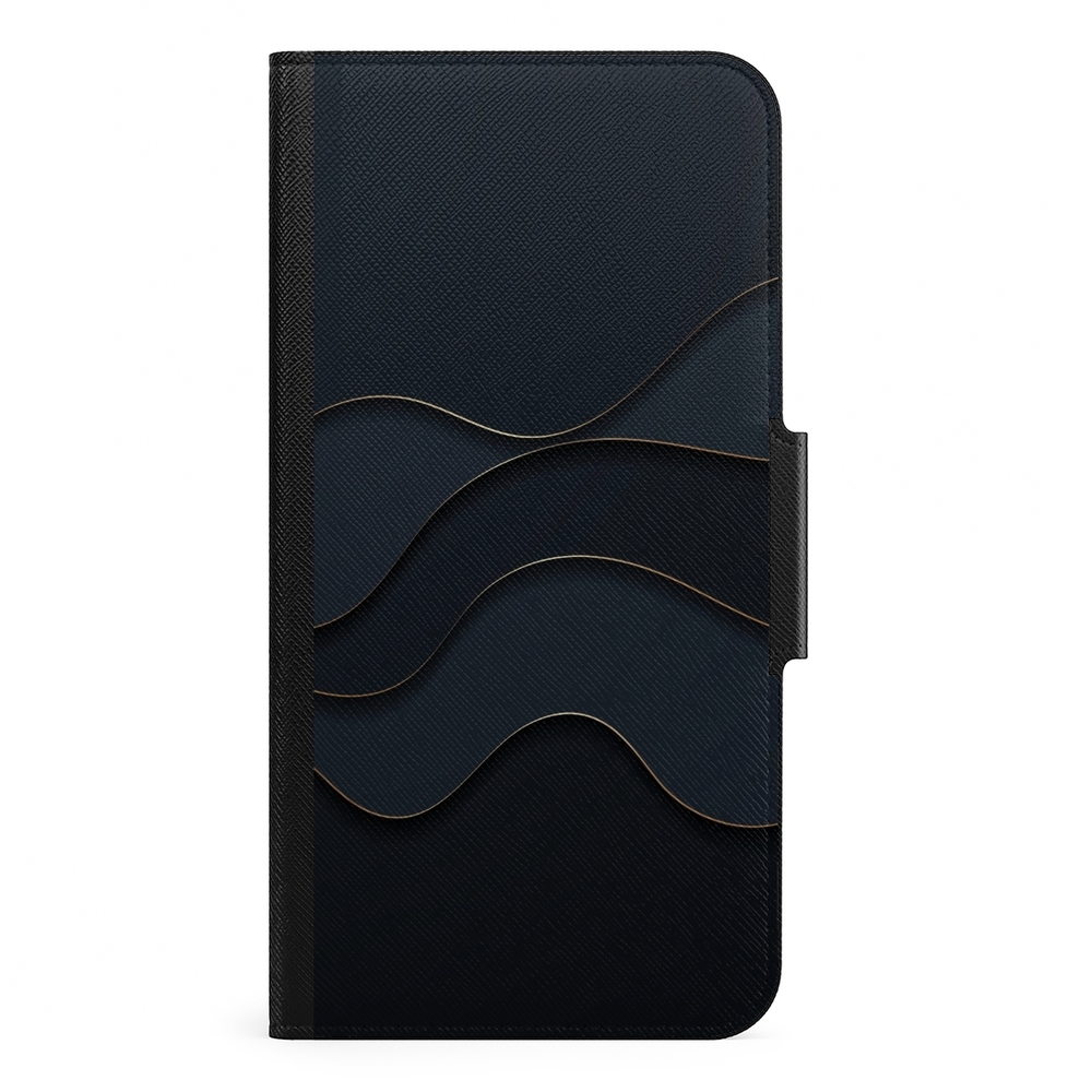 Naive Samsung Galaxy S21 Plus Wallet Case- Golden Waves