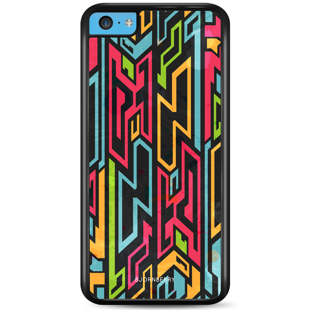 iPhone 5C Case - Colored Tribal