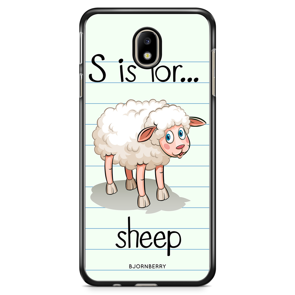 Samsung Galaxy J3 (2017) Case - S is for Sheep