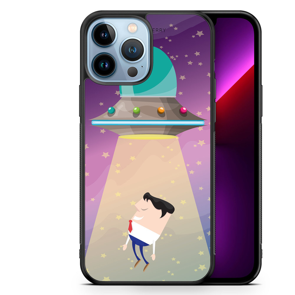 iPhone 13 Pro Max Case - Abducted by UFO