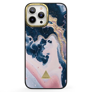 Naive iPhone 13 Pro Max Case - Pink Swirl