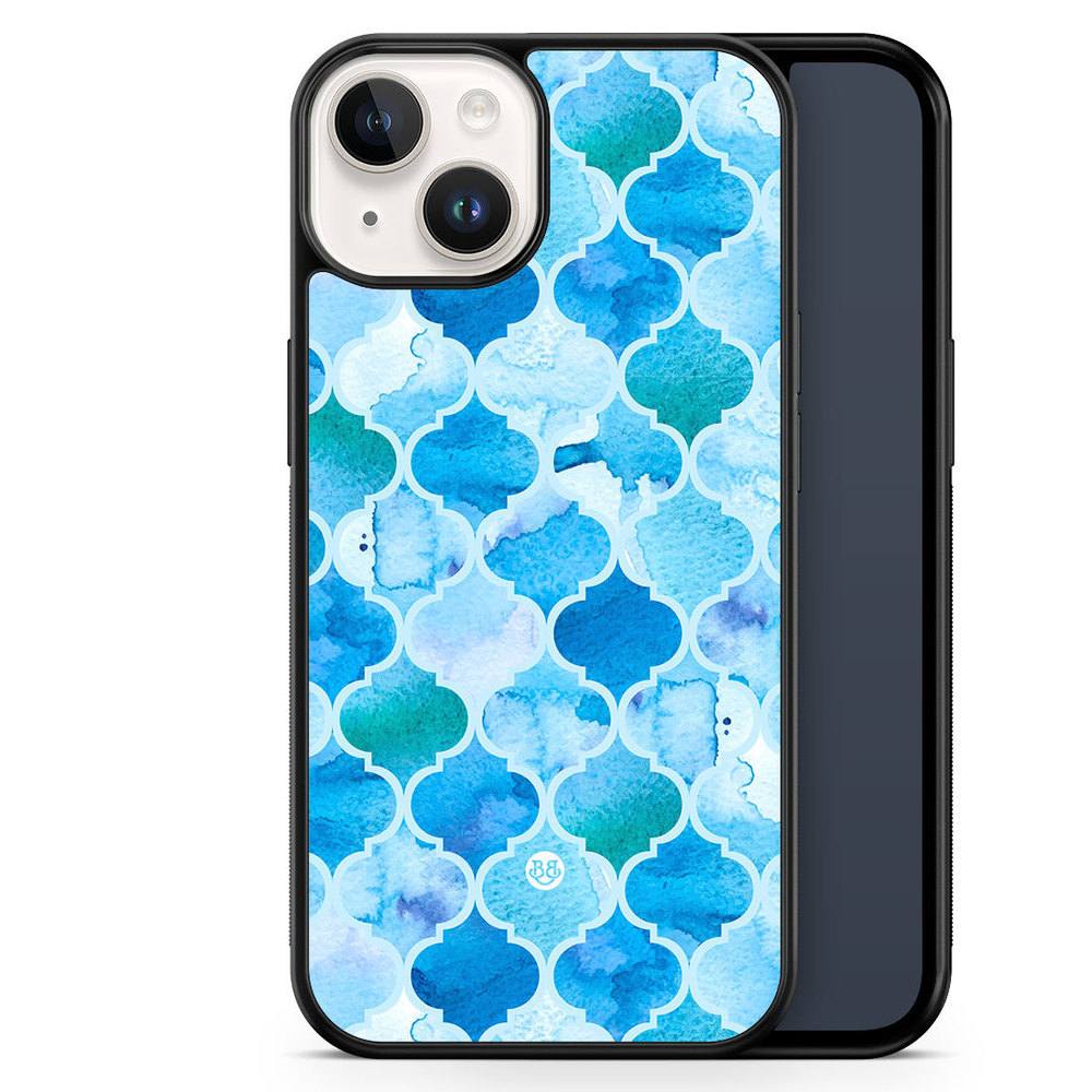 iPhone 14 Case - Watercolor Moroccan