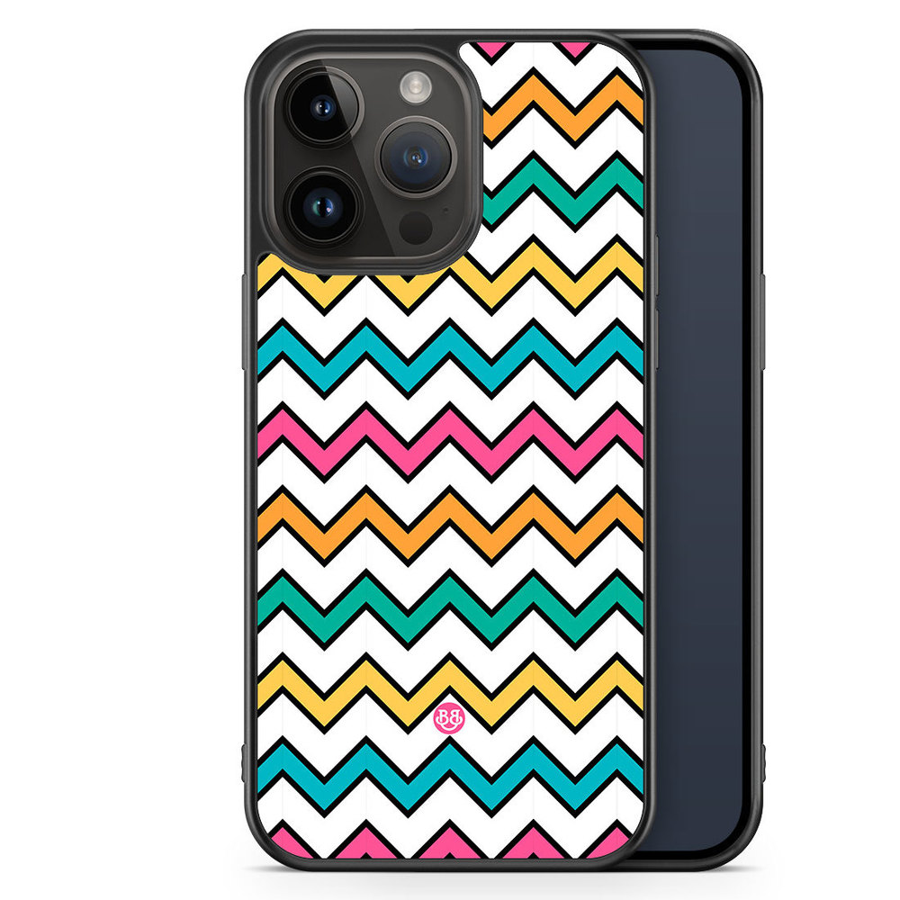 iPhone 14 Pro Max Case - Chevron Pattern