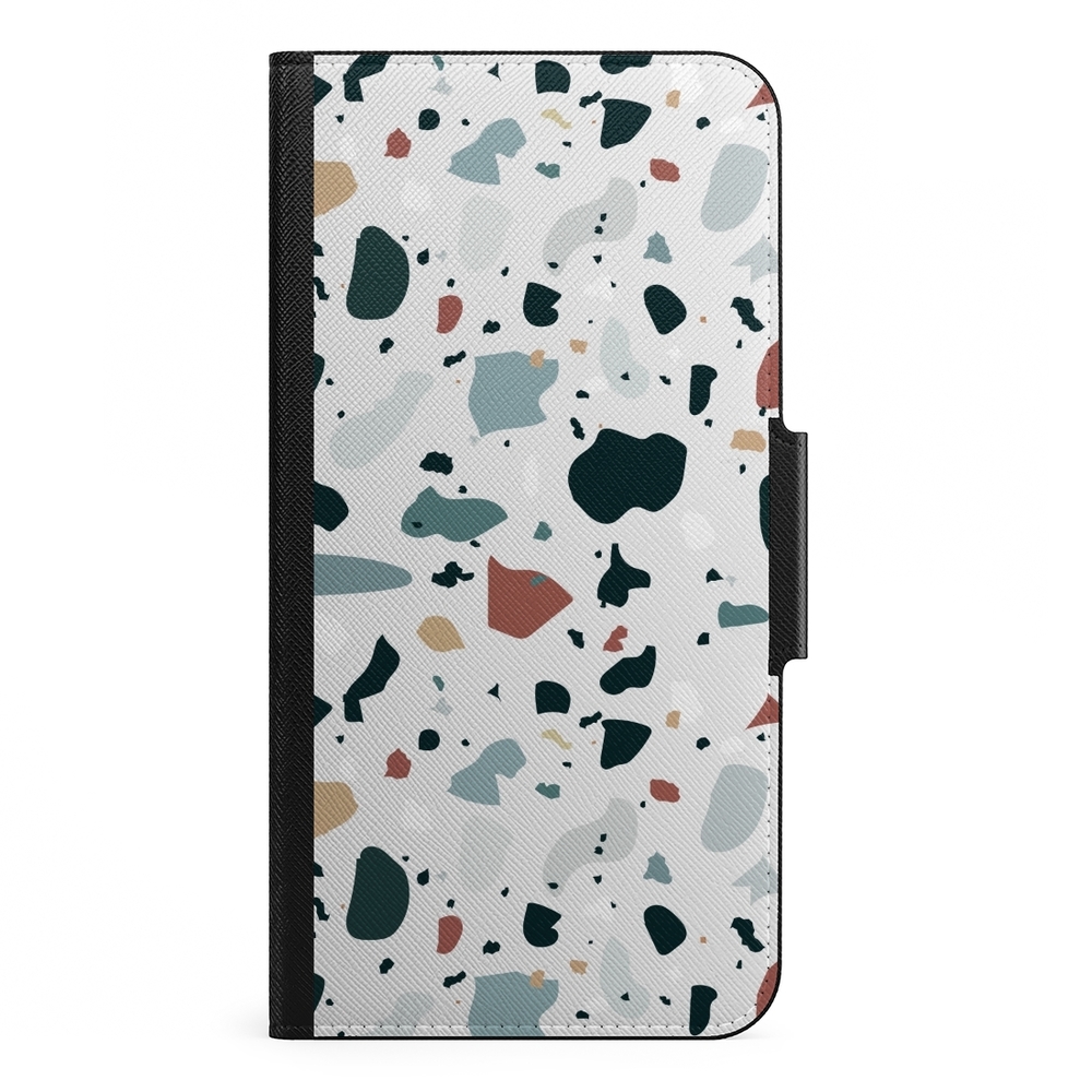 Naive Samsung Galaxy S21 Plus Wallet Case- Terrazzo