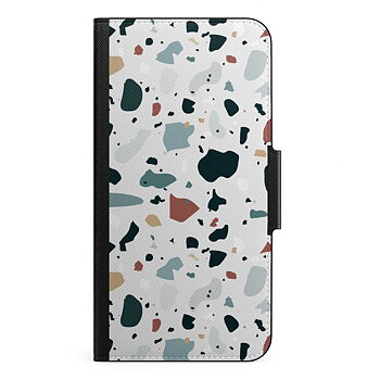 Naive Samsung Galaxy S21 Plus Plånboksfodral - Terrazzo