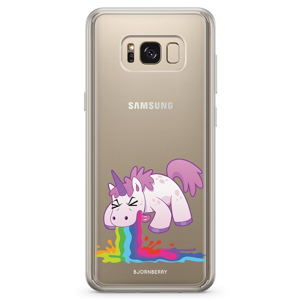Samsung Galaxy S8 Fashion Case - Puking Unicorn