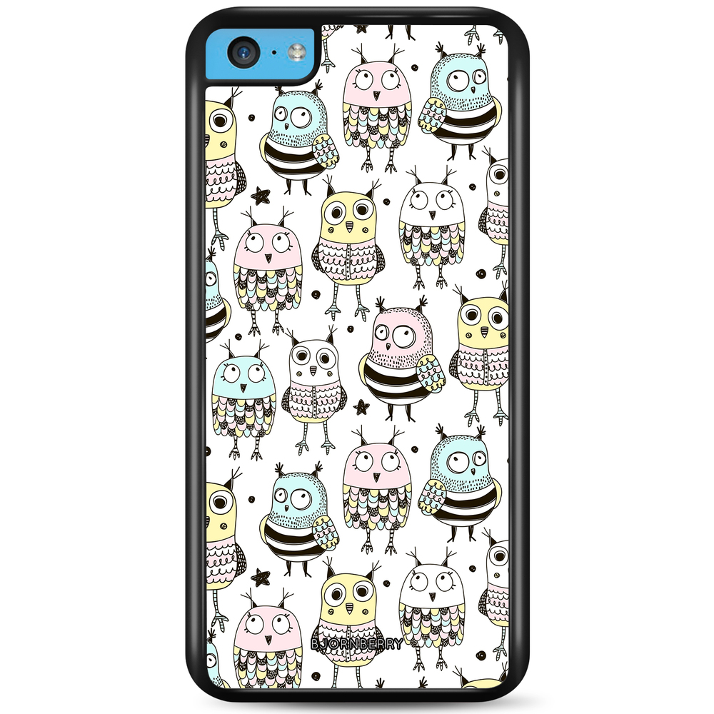 iPhone 5C Case - Cute Owls