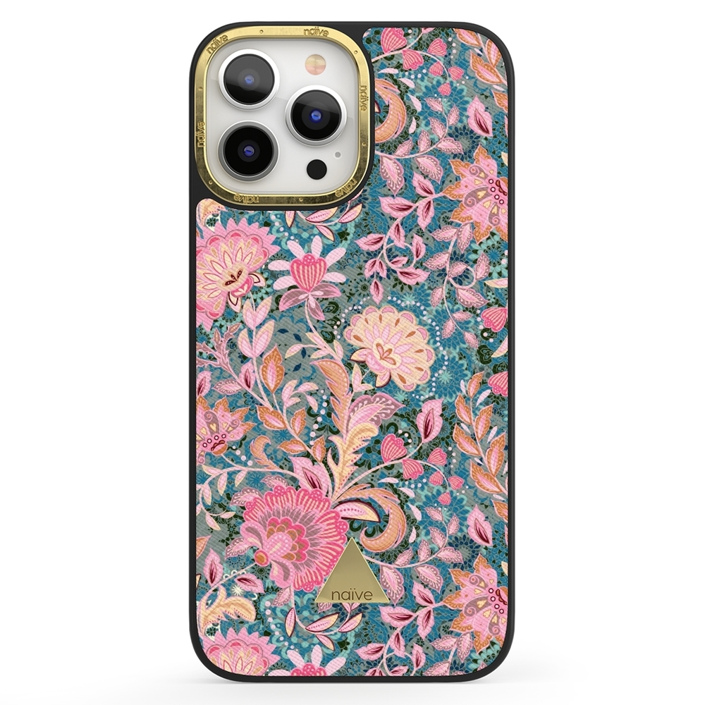 Naive iPhone 13 Pro Max Case - Fantasy flowers