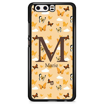 Huawei P10 Plus Case Custom - AWAKEN - Orange Butterfly
