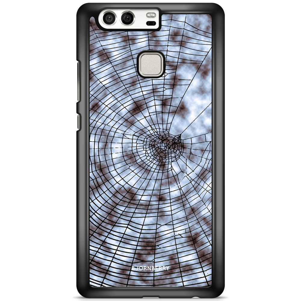 Huawei P9 Plus Case - Black Spiderweb