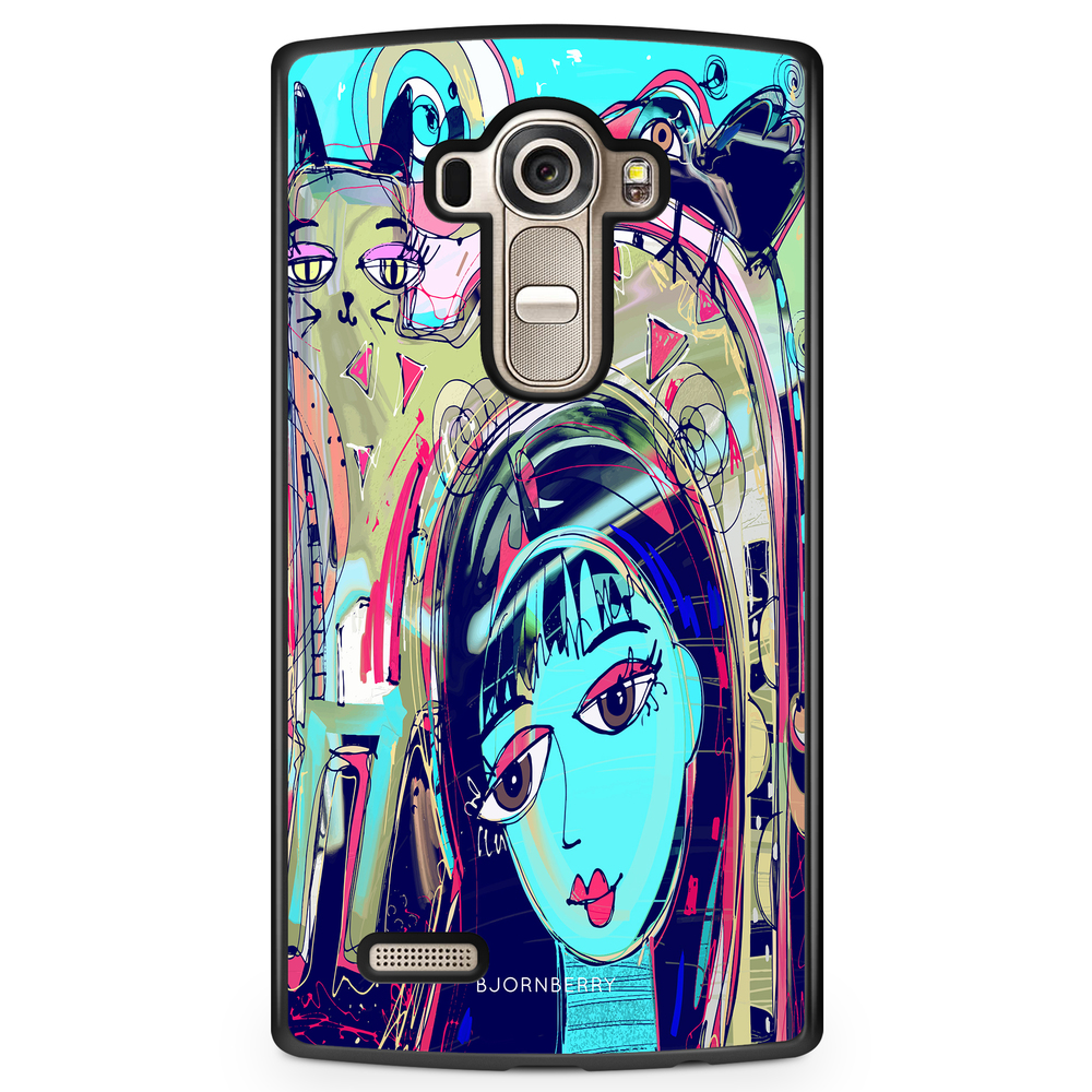 LG G4 Case - Abstract Cat