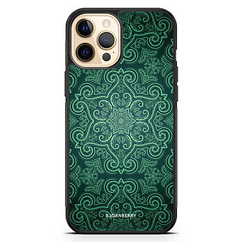 iPhone 12 Pro Max Skal - Grön Retromönster
