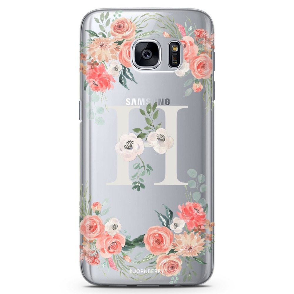 Samsung Galaxy S7 TPU Case - Monogram H