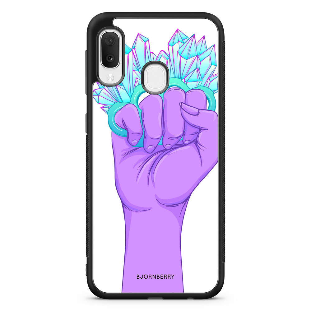 Samsung Galaxy A20e Case - Crystal Knuckles