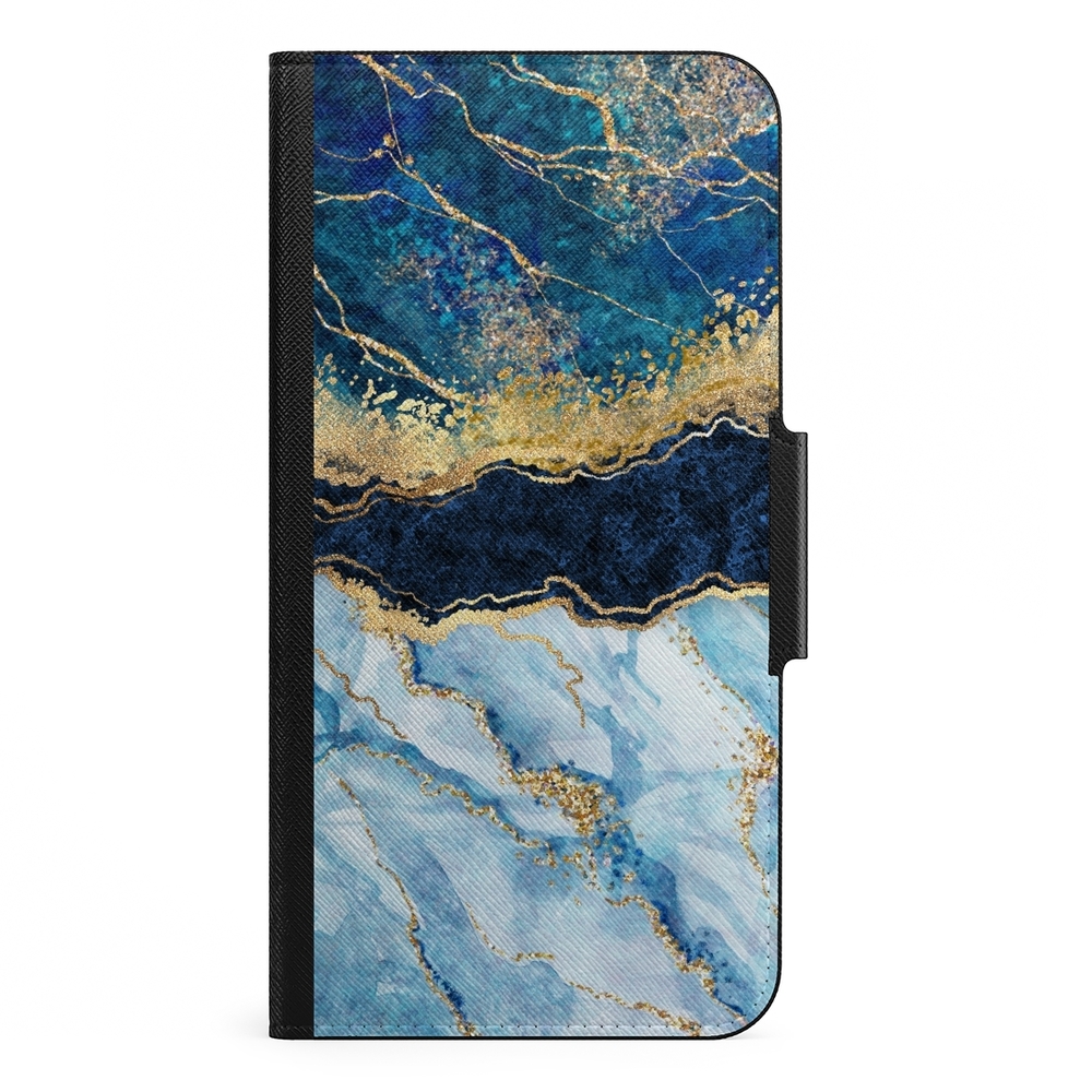 Naive Samsung Galaxy S21 Plus Wallet Case- Blue Dream