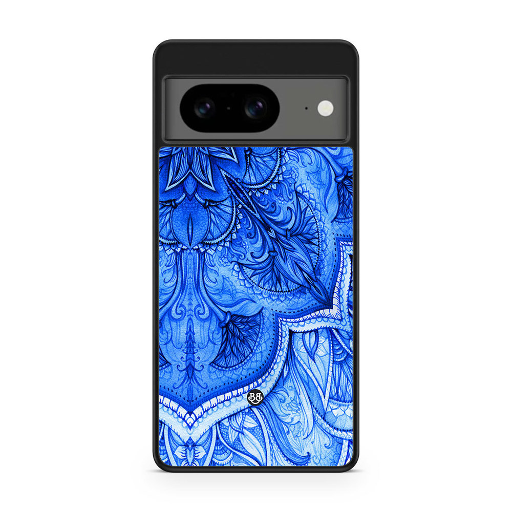 Google Pixel 8 Case - Blue Vintage